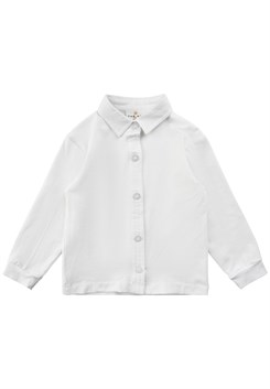 The New Enrico LS Shirt - Bright white